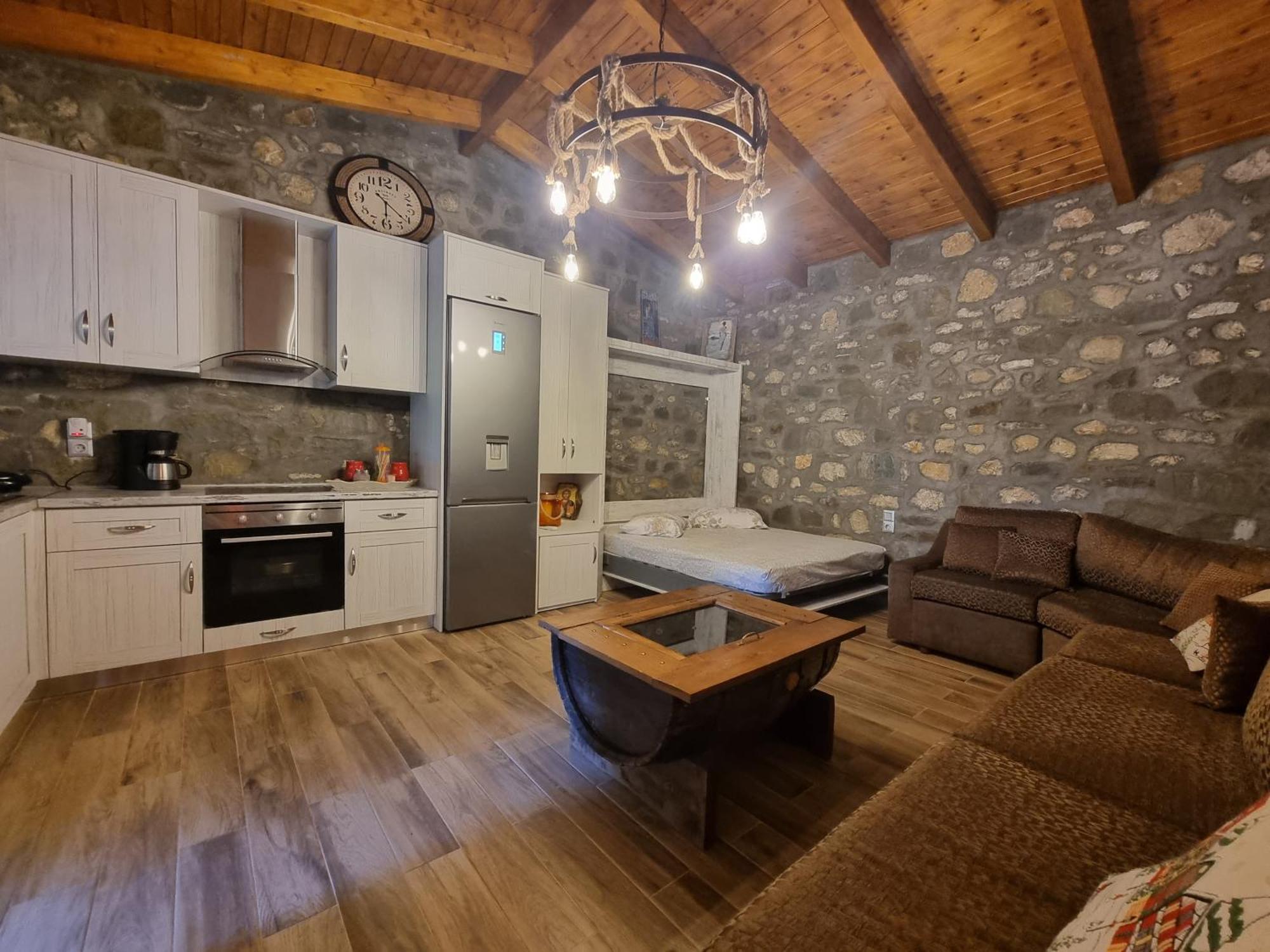 House With Big Garden And Barbeque In Nature Vourgareli Ngoại thất bức ảnh